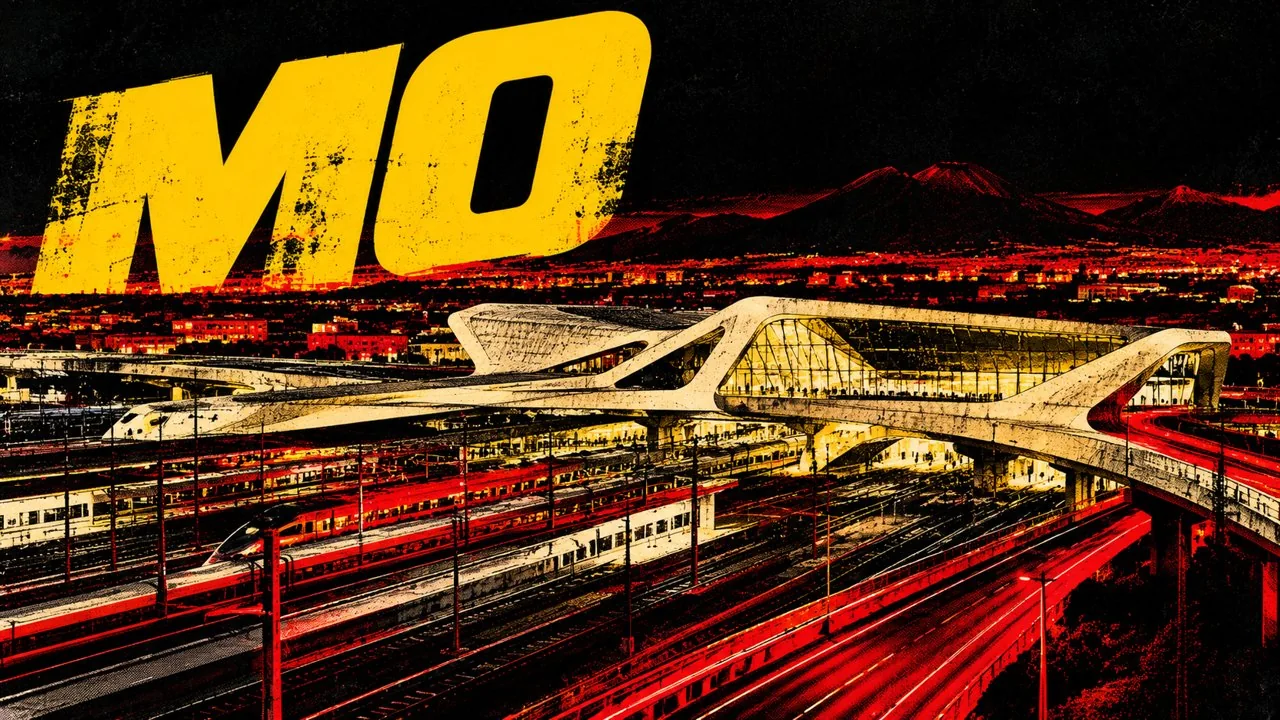 Area metropolitana di Napoli — illustrazione editoriale
