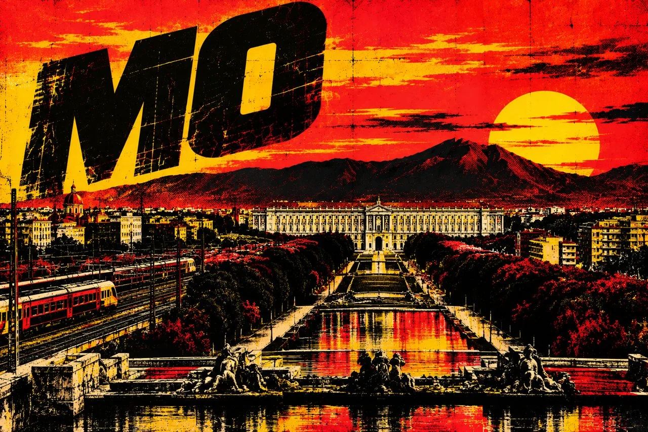 Provincia di Caserta — illustrazione editoriale
