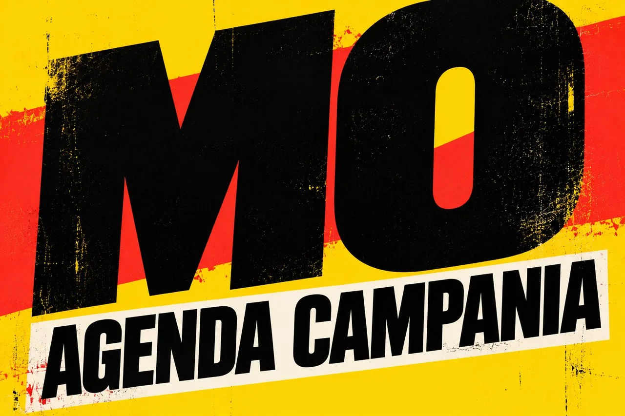 Poster originale MO Agenda Campania